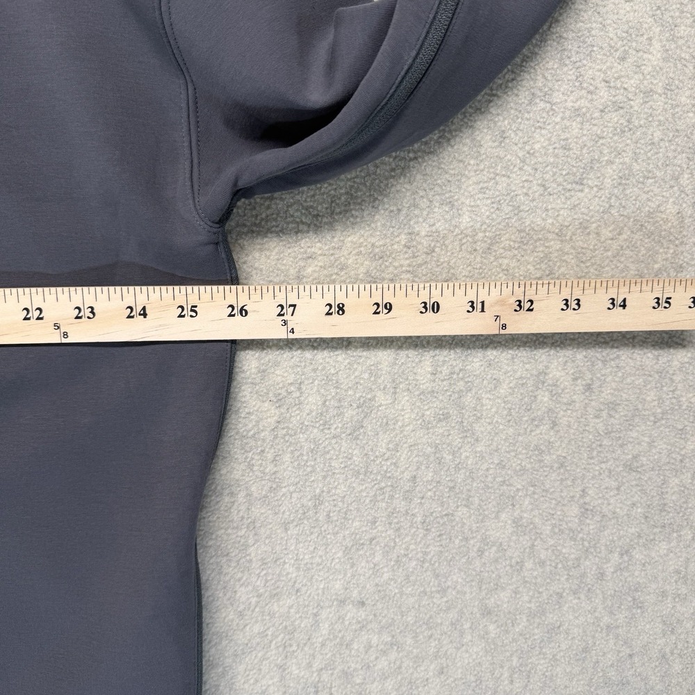 BYLT Premium Basics Drop-Cut Hoodie Gray Pullover Mens Large - Picture 9 of 12